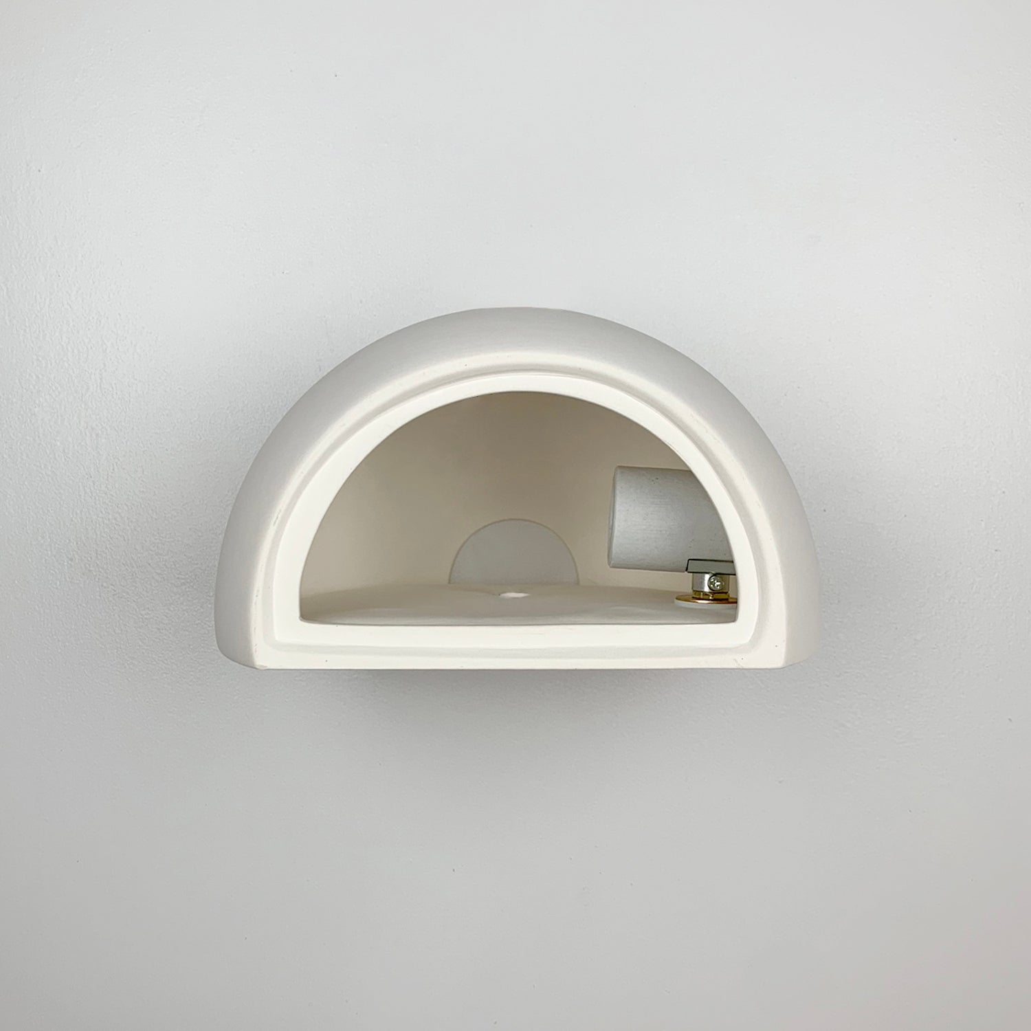 A-19 - 1602 - One Light Wall Sconce - Islands of Light - Bisque