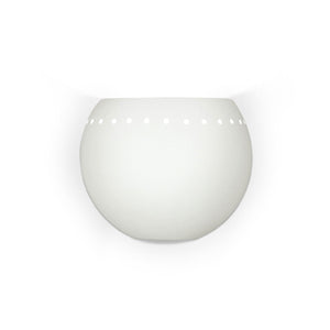 A-19 - 1603 - One Light Wall Sconce - Islands of Light - Bisque