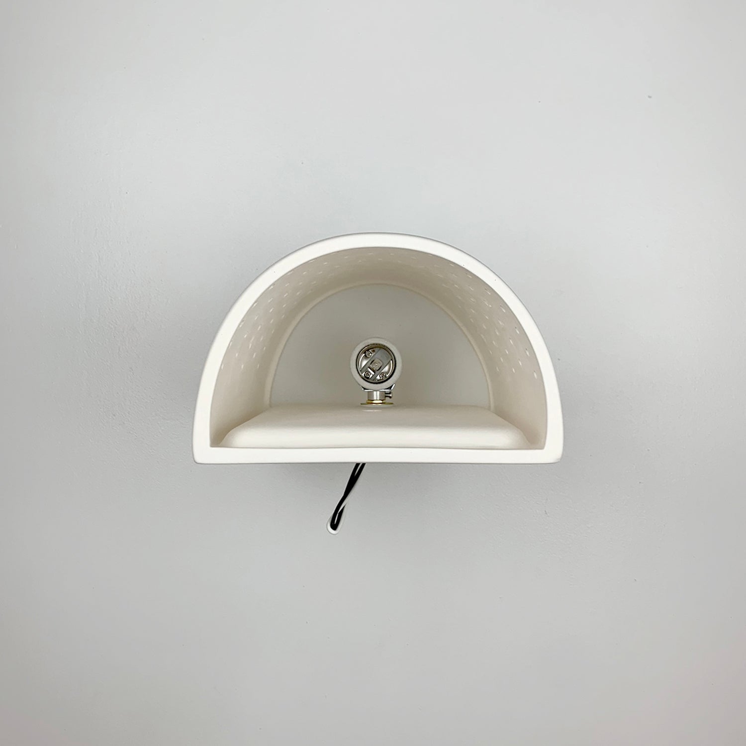 A-19 - 210 - One Light Wall Sconce - Islands of Light - Bisque