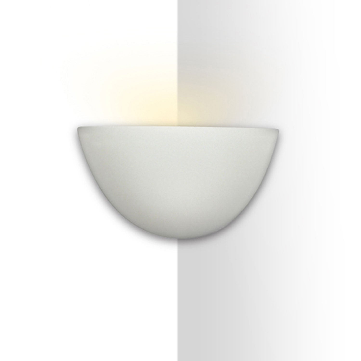 A-19 - 302CNR - One Light Wall Sconce - Islands of Light - Bisque