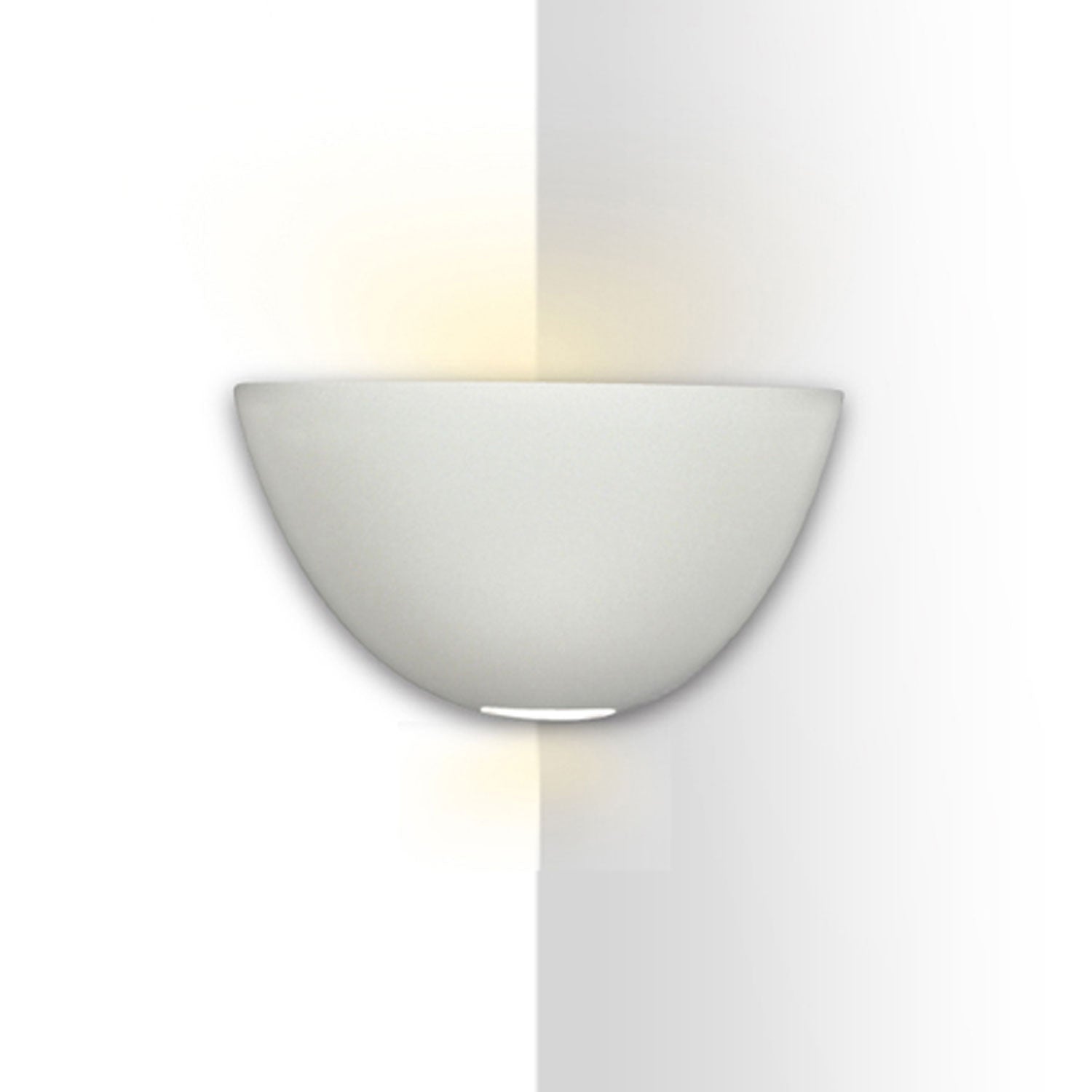 A-19 - 304CNR - One Light Wall Sconce - Islands of Light - Bisque