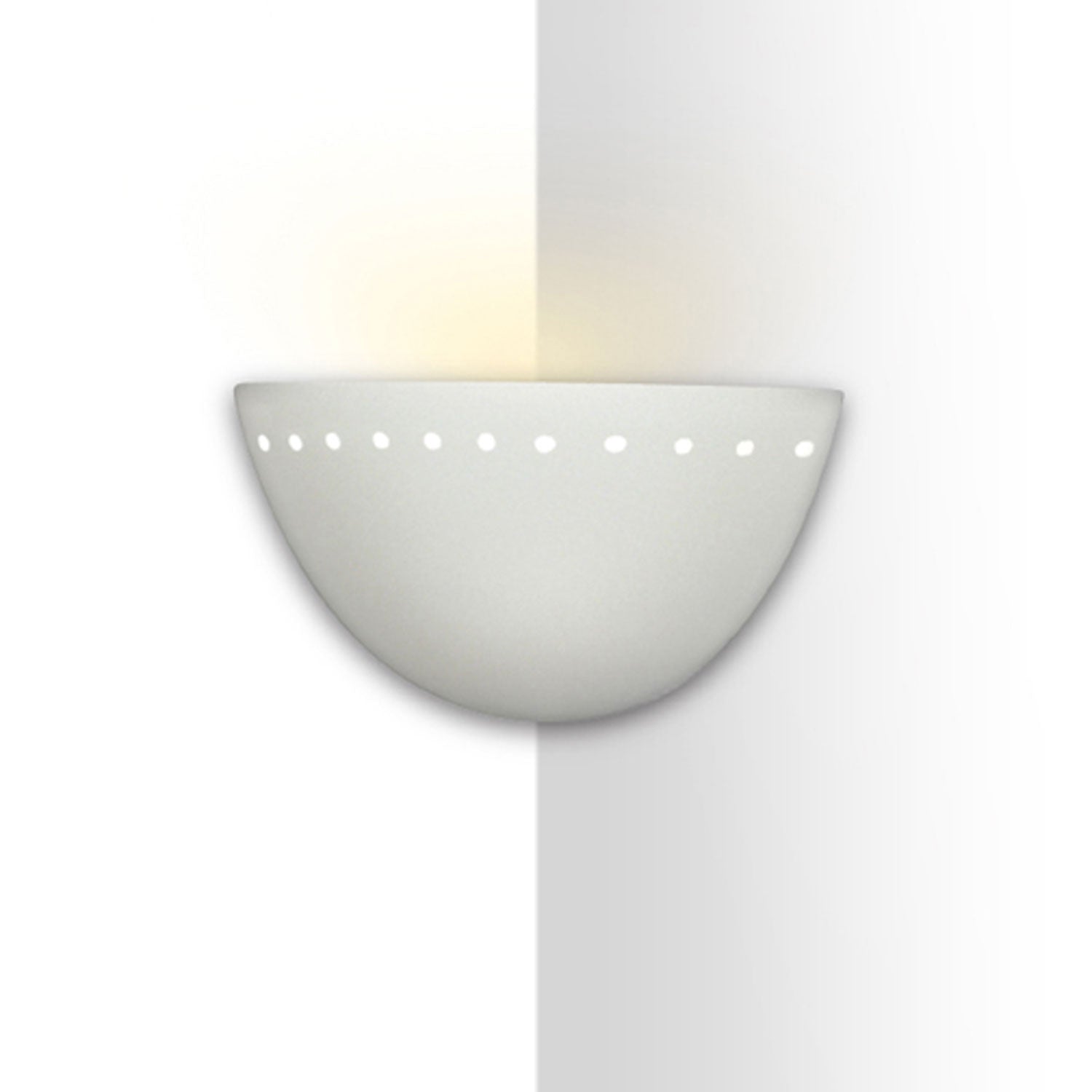 A-19 - 306CNR - One Light Wall Sconce - Islands of Light - Bisque