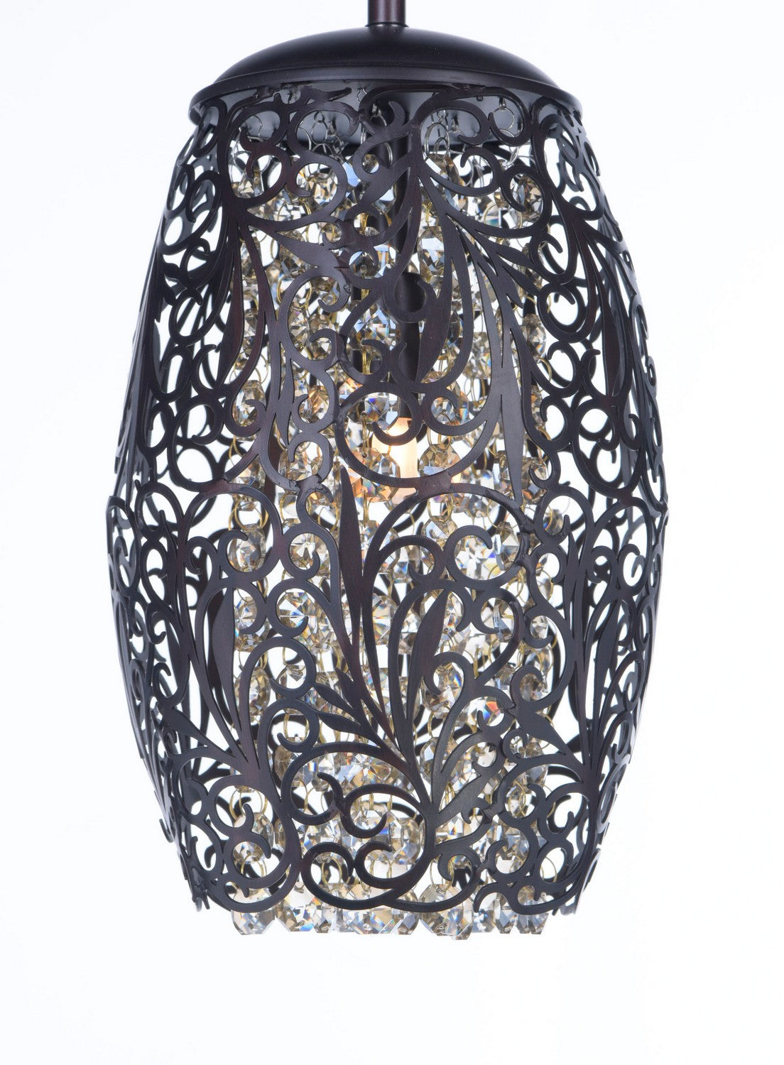 Maxim - 24153BCGS - One Light Mini Pendant - Arabesque - Golden Silver