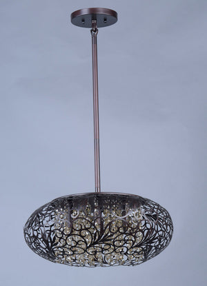 Maxim - 24154BCGS - LED Pendant - Arabesque - Golden Silver