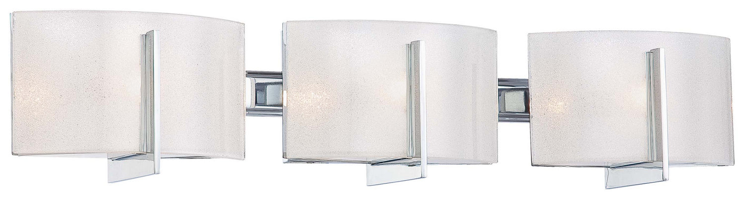 Minka-Lavery - 6393-77 - Three Light Bath - Clarté - Chrome