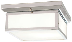 Minka-Lavery - 6919-613 - Two Light Flush Mount - Daventry Bath - Polished Nickel
