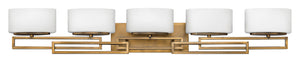 Hinkley - 5105BR - Five Light Vanity - Lanza - Brushed Bronze