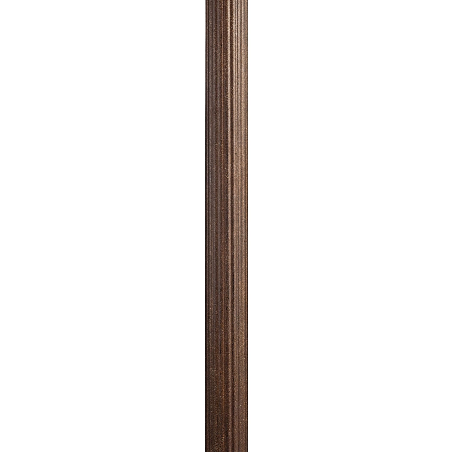 Kichler - 9595BST - Outdoor Fluted Post - Accessory - Brown Stone