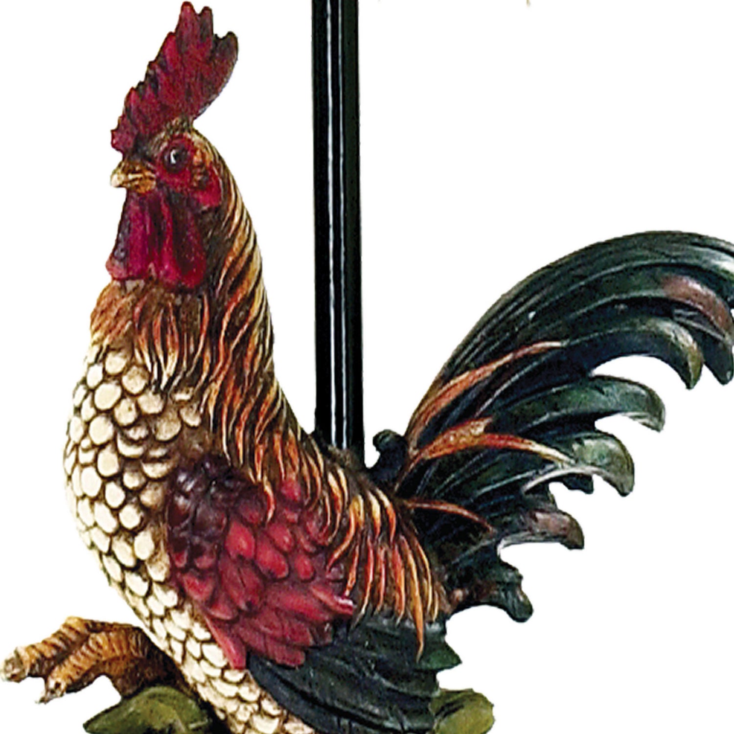 ELK Home - 7-208 - One Light Table Lamp - Petite Rooster - Multicolor