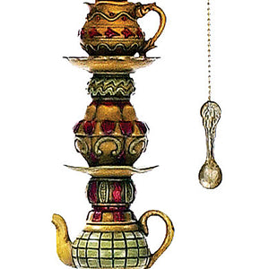 ELK Home - 91-253 - One Light Table Lamp - Tea Service - Multicolor