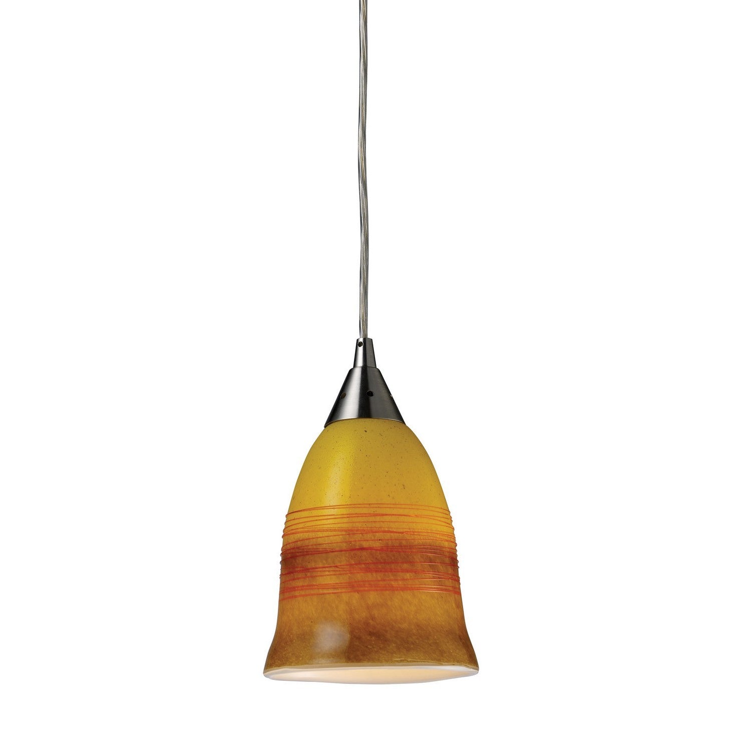 ELK Home - 10218/1ERH - One Light Mini Pendant - Horizon - Satin Nickel