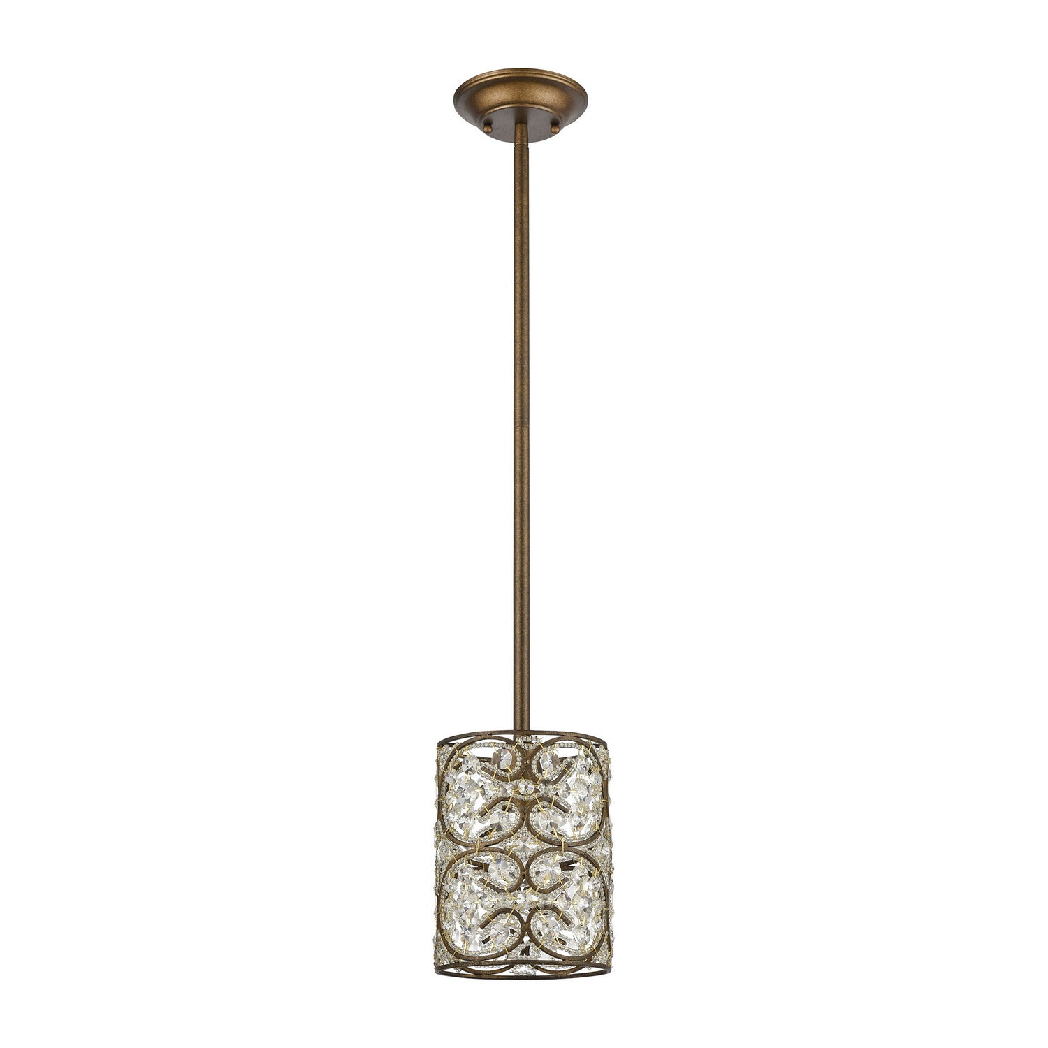 ELK Home - 11285/1 - One Light Mini Pendant - Amherst - Antique Bronze