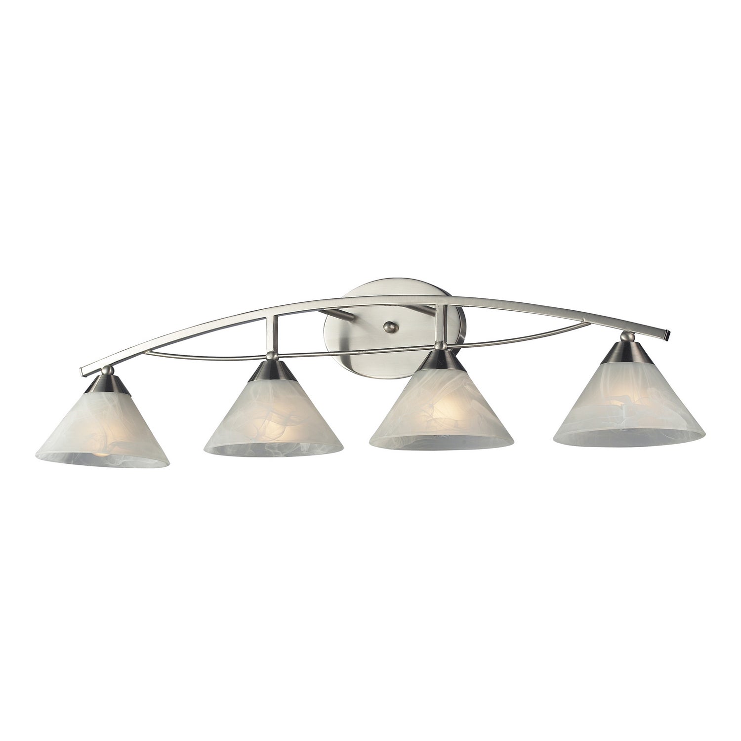 ELK Home - 17019/4 - Four Light Vanity - Elysburg - Satin Nickel