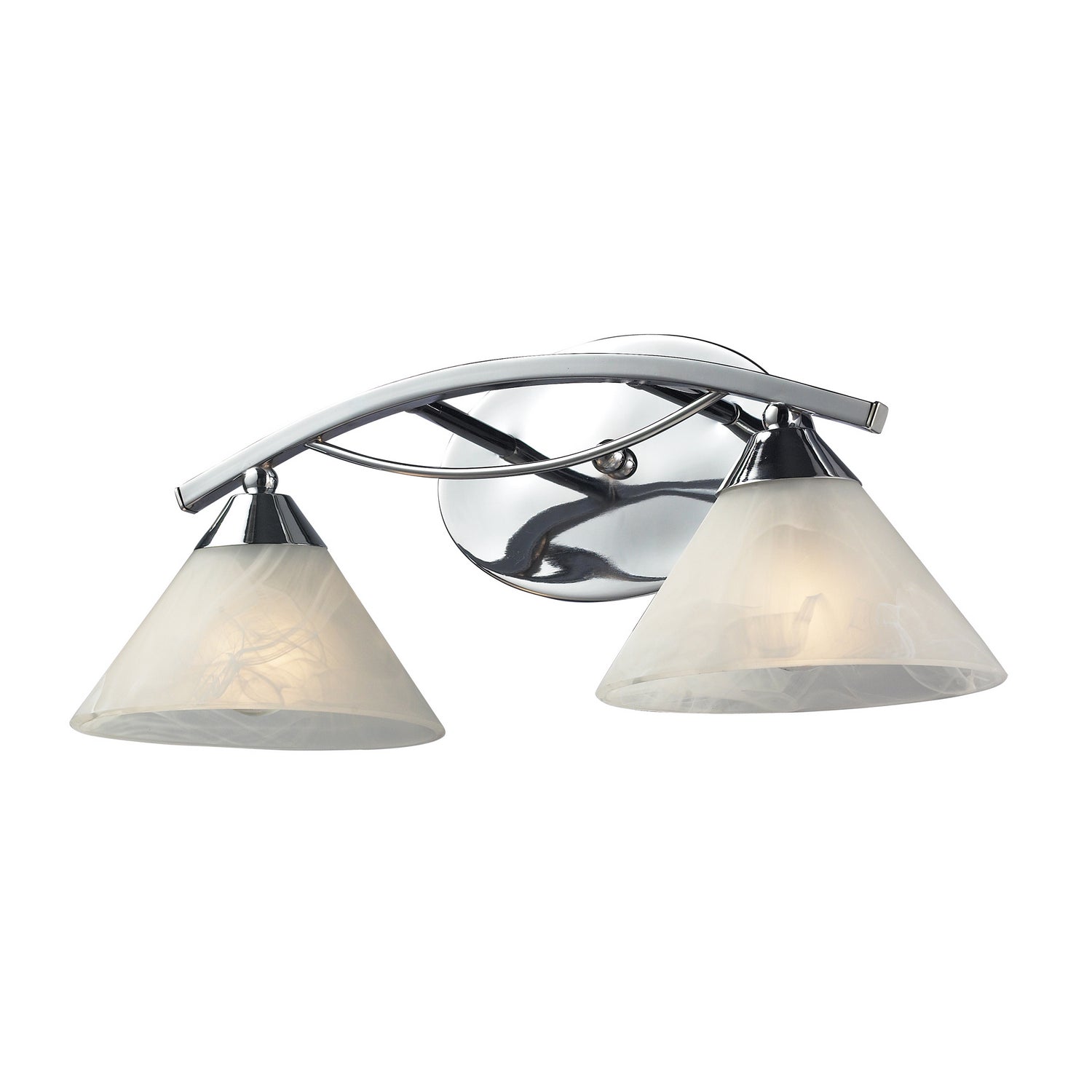 ELK Home - 17021/2 - Two Light Vanity - Elysburg - Polished Chrome