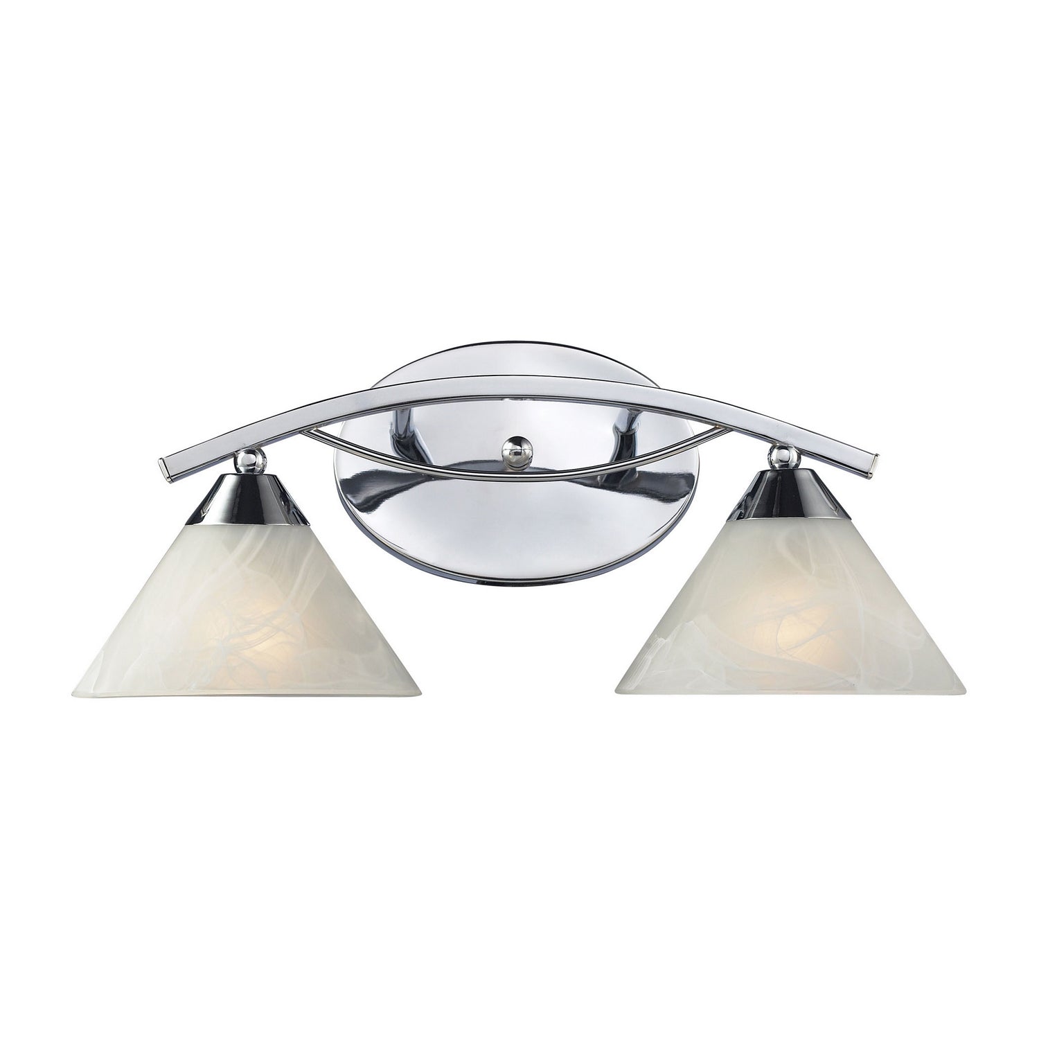 ELK Home - 17021/2 - Two Light Vanity - Elysburg - Polished Chrome