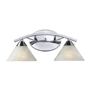 ELK Home - 17021/2 - Two Light Vanity - Elysburg - Polished Chrome