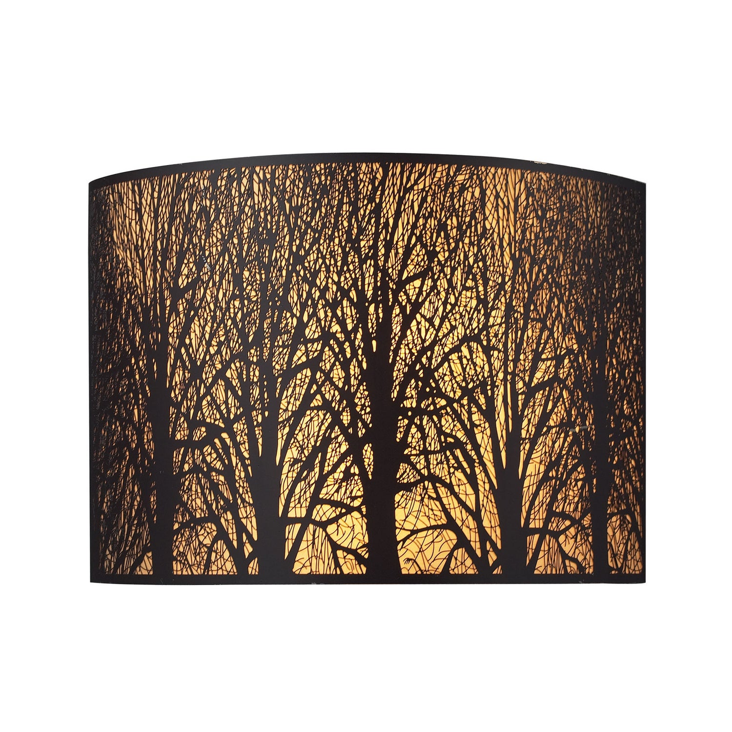 ELK Home - 31070/2 - Two Light Wall Sconce - Woodland Sunrise - Aged Bronze