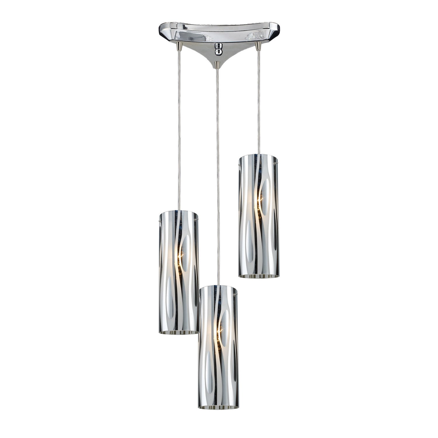 ELK Home - 31078/3 - Three Light Pendant - Chromia - Polished Chrome