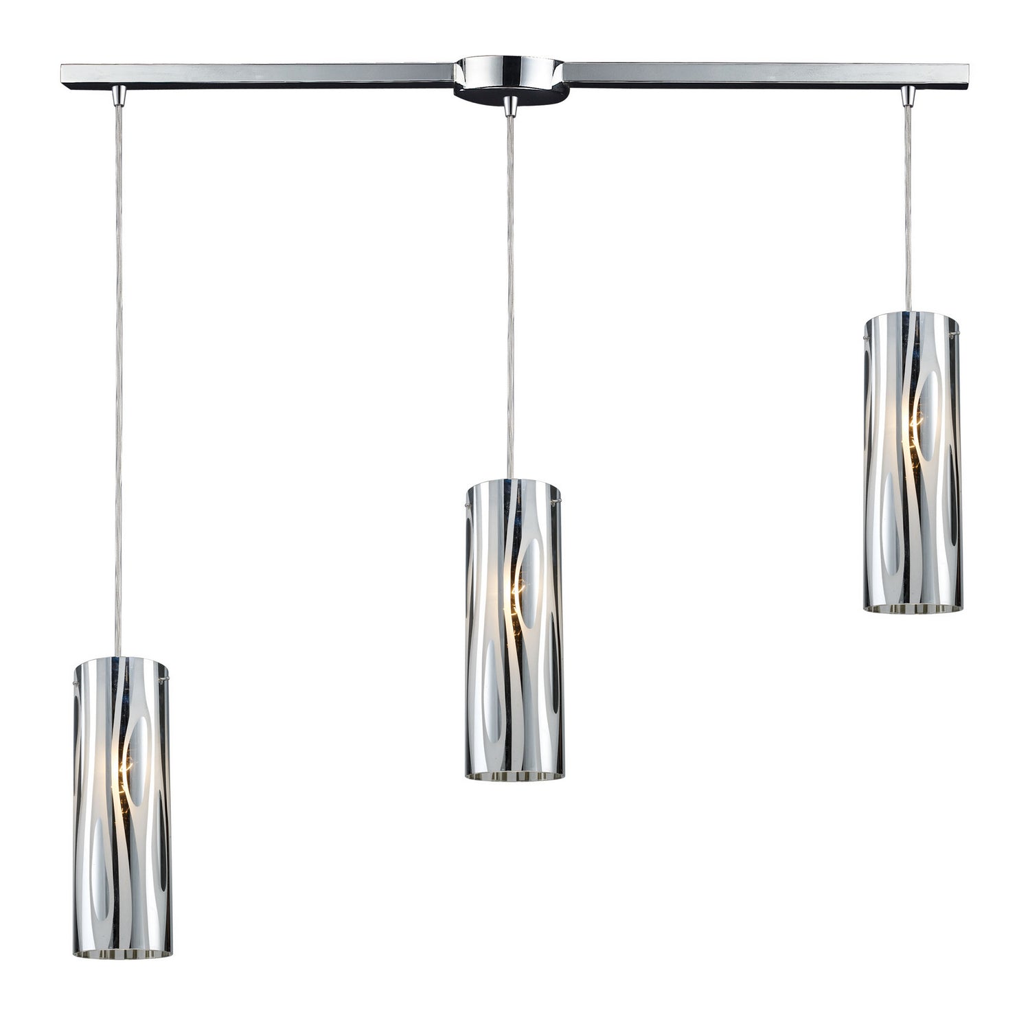 ELK Home - 31078/3L - Three Light Pendant - Chromia - Polished Chrome