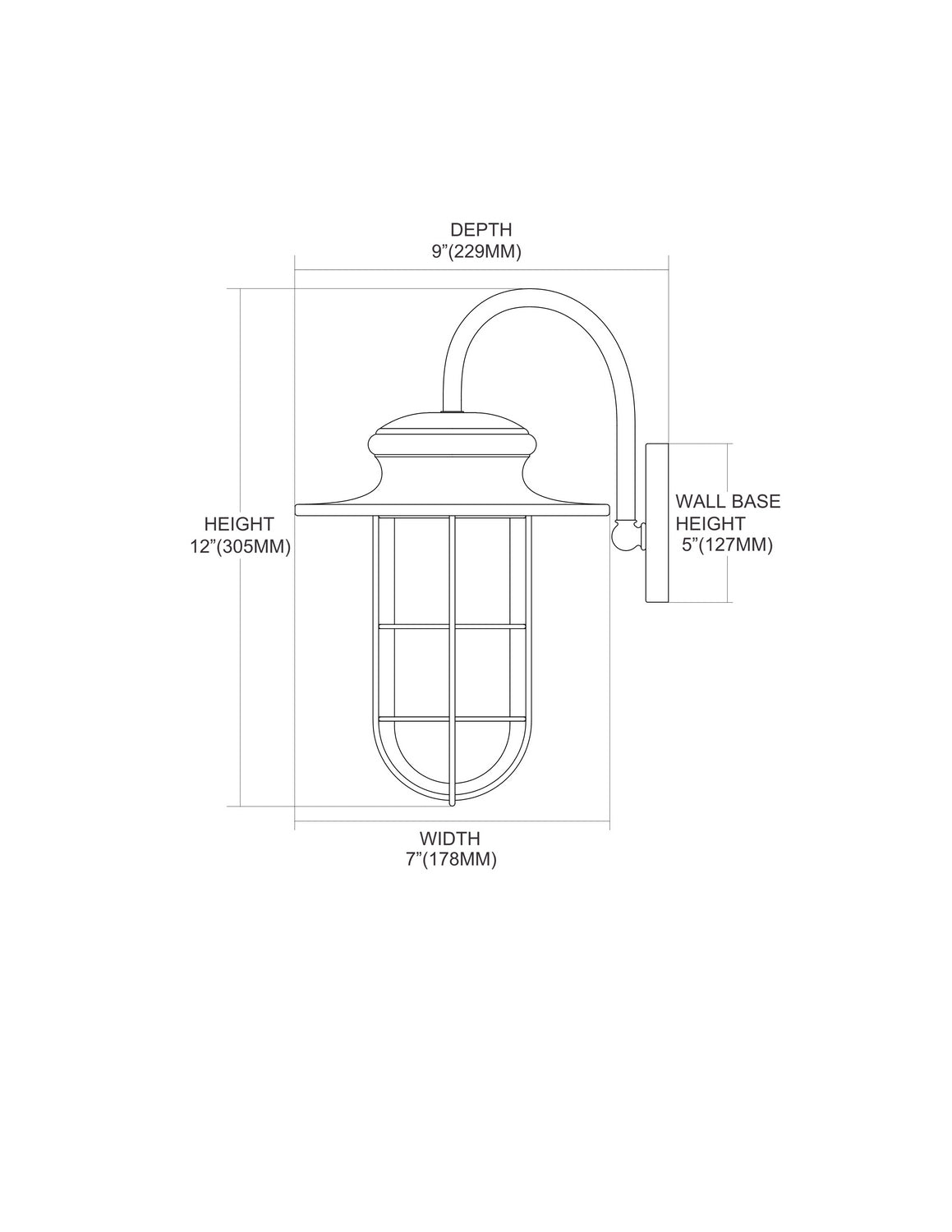 ELK Home - 42284/1 - One Light Outdoor Wall Sconce - Portside - Matte Black