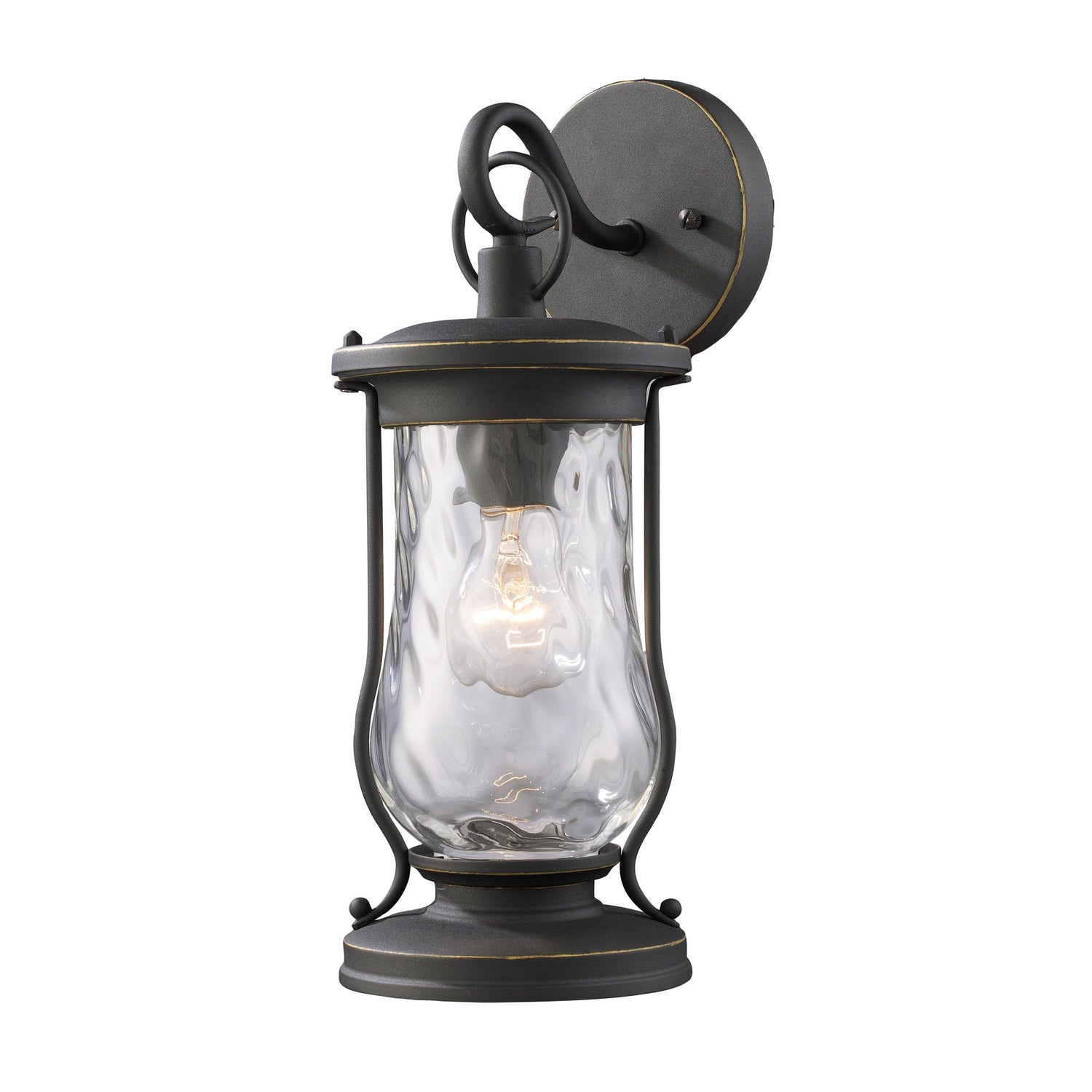 ELK Home - 43016/1 - One Light Outdoor Wall Sconce - Farmstead - Matte Black