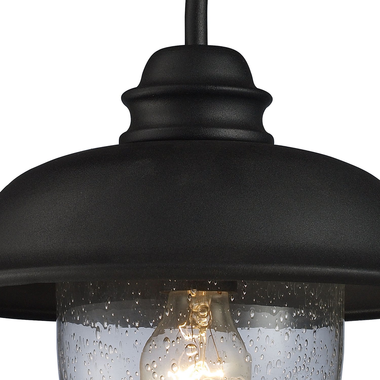 ELK Home - 62000-1 - One Light Outdoor Wall Sconce - Streetside Cafe - Matte Black