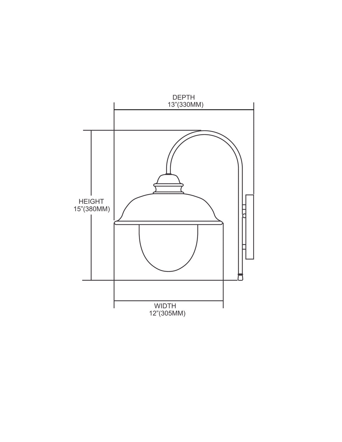 ELK Home - 62000-1 - One Light Outdoor Wall Sconce - Streetside Cafe - Matte Black