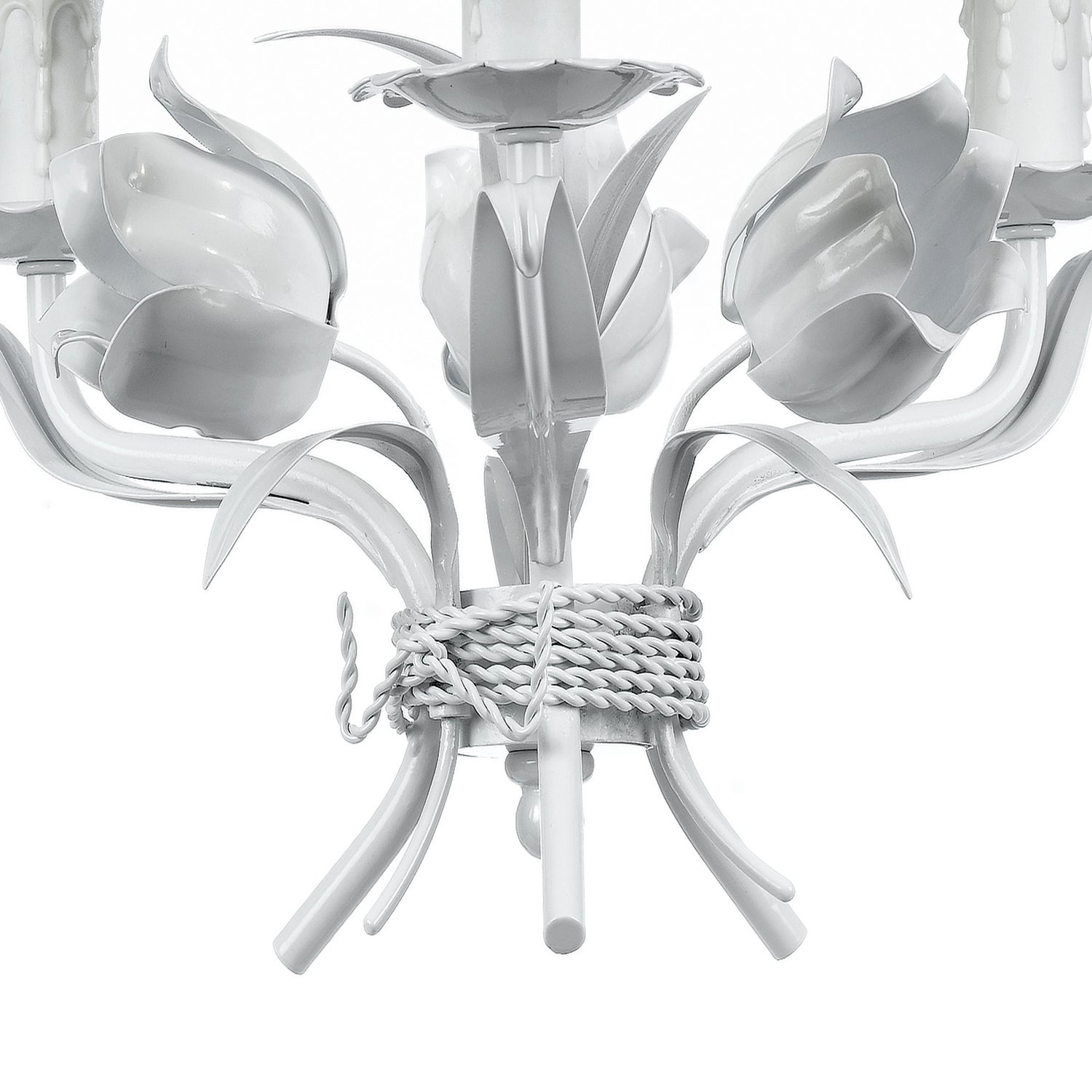 Crystorama - 4813-WW - Three Light Mini Chandelier - Southport - Wet White