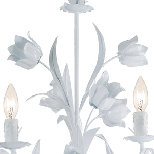 Crystorama - 4815-WW - Five Light Chandelier - Southport - Wet White