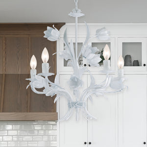 Crystorama - 4815-WW - Five Light Chandelier - Southport - Wet White