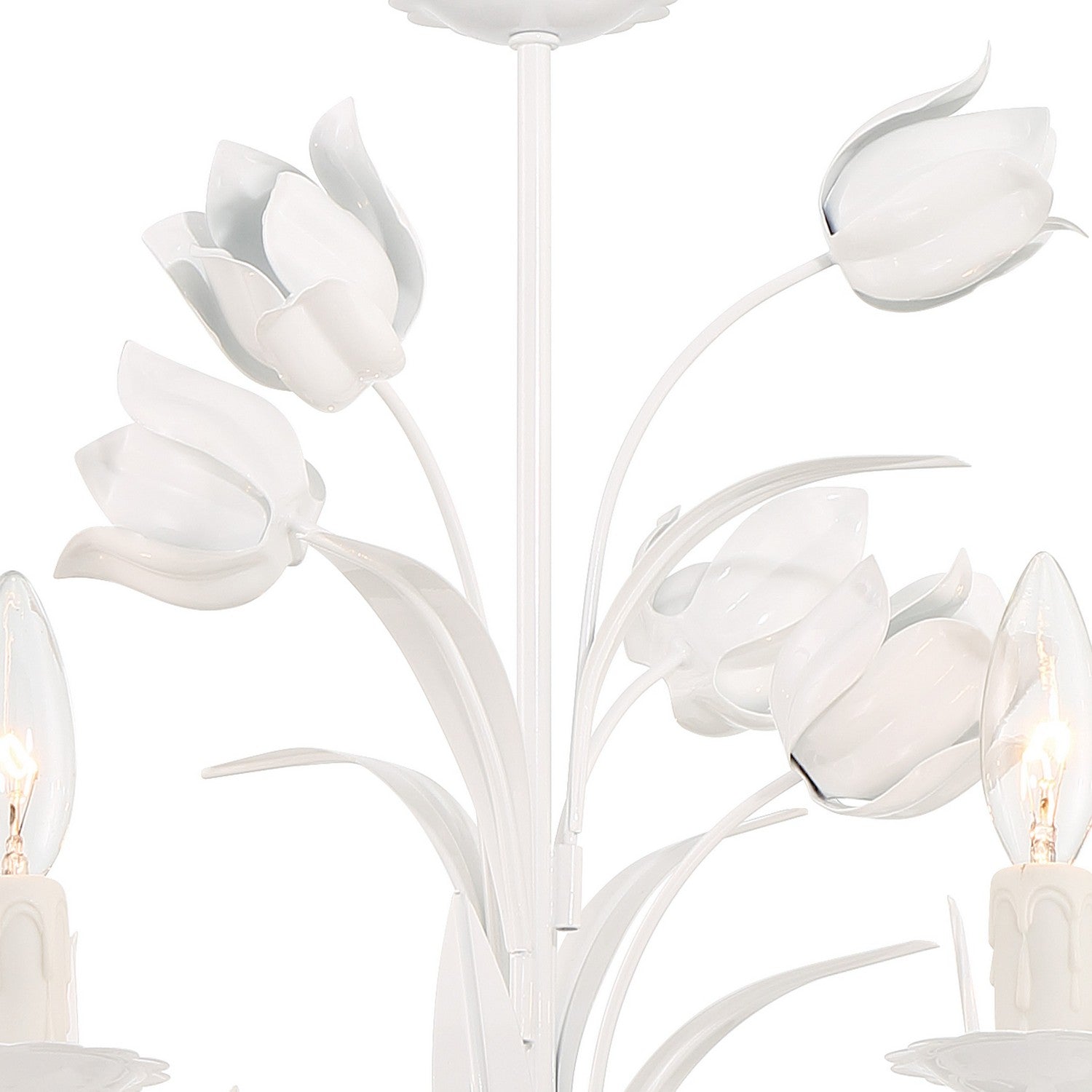 Crystorama - 4815-WW - Five Light Chandelier - Southport - Wet White