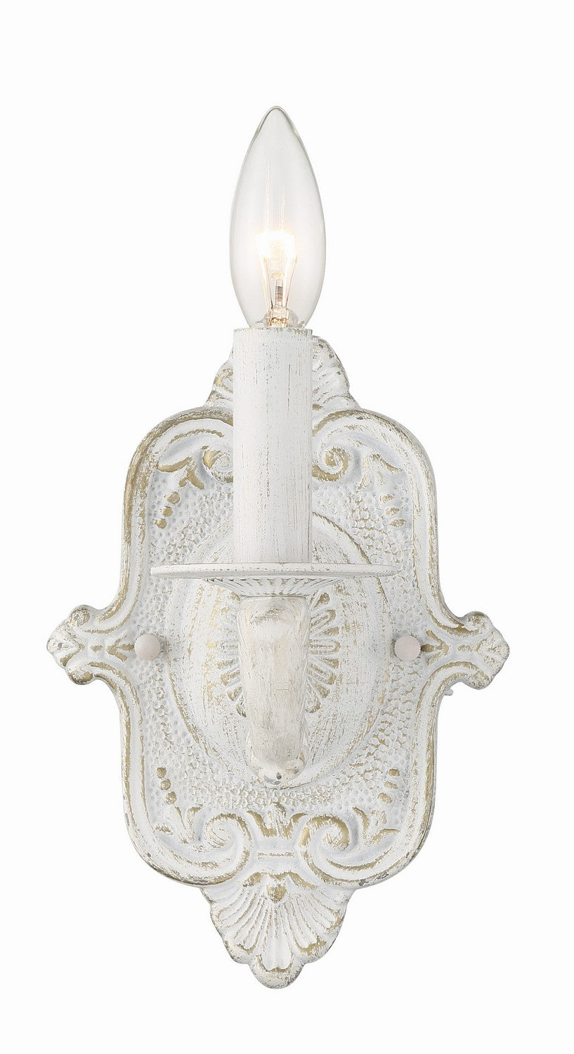 Crystorama - 5111-AW - One Light Wall Sconce - Paris Market - Antique White