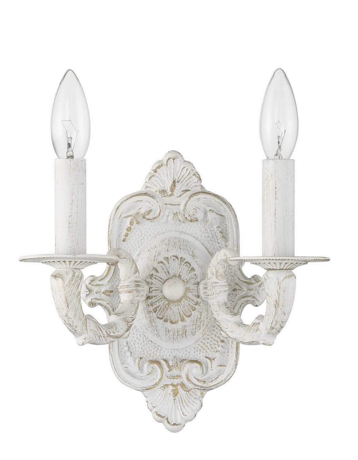 Crystorama - 5122-AW - Two Light Wall Sconce - Paris Market - Antique White