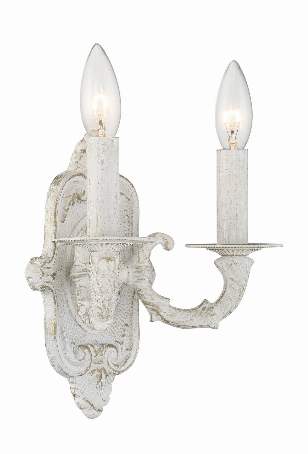 Crystorama - 5122-AW - Two Light Wall Sconce - Paris Market - Antique White