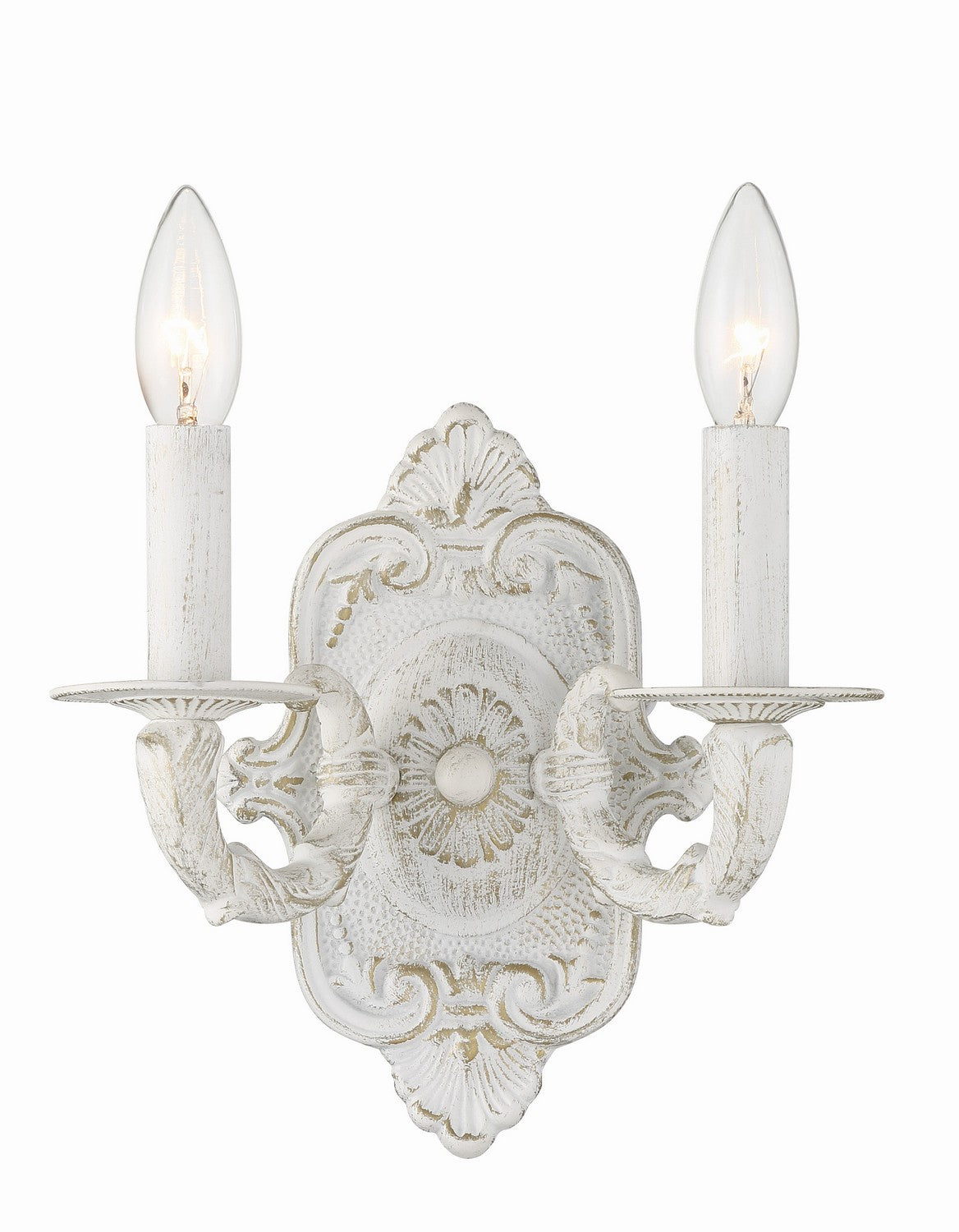 Crystorama - 5122-AW - Two Light Wall Sconce - Paris Market - Antique White