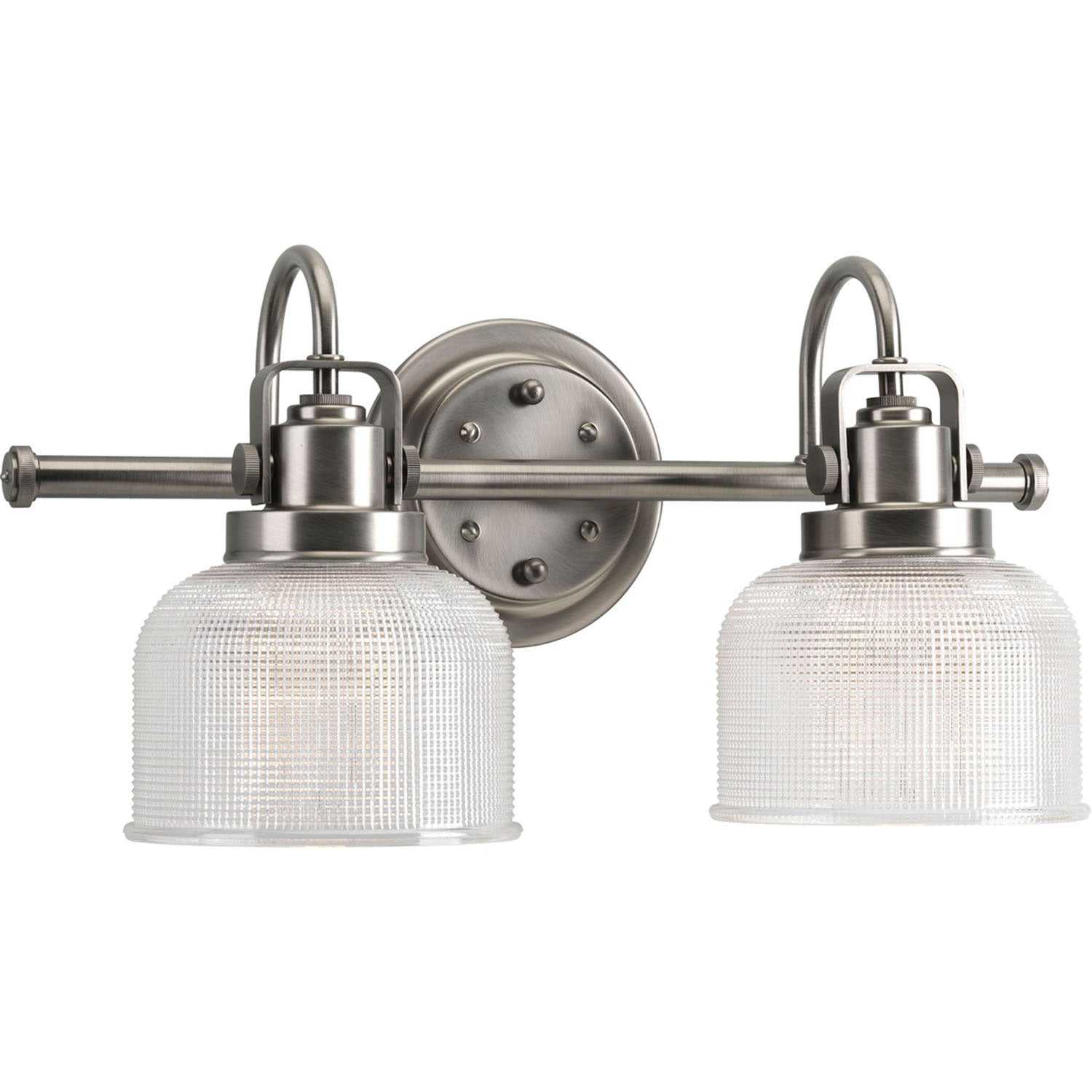 Progress Lighting - P2991-81 - Two Light Bath Bracket - Archie - Antique Nickel