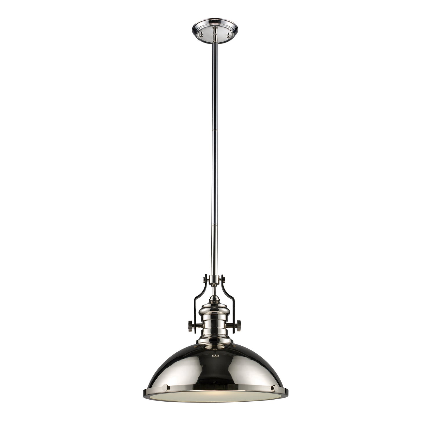 ELK Home - 66118-1 - One Light Pendant - Chadwick - Polished Nickel