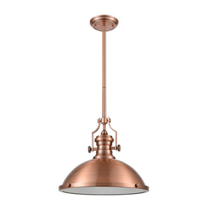 ELK Home - 66148-1 - One Light Pendant - Chadwick - Antique Copper