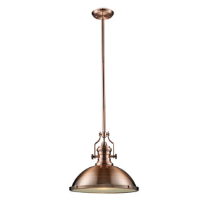 ELK Home - 66148-1 - One Light Pendant - Chadwick - Antique Copper