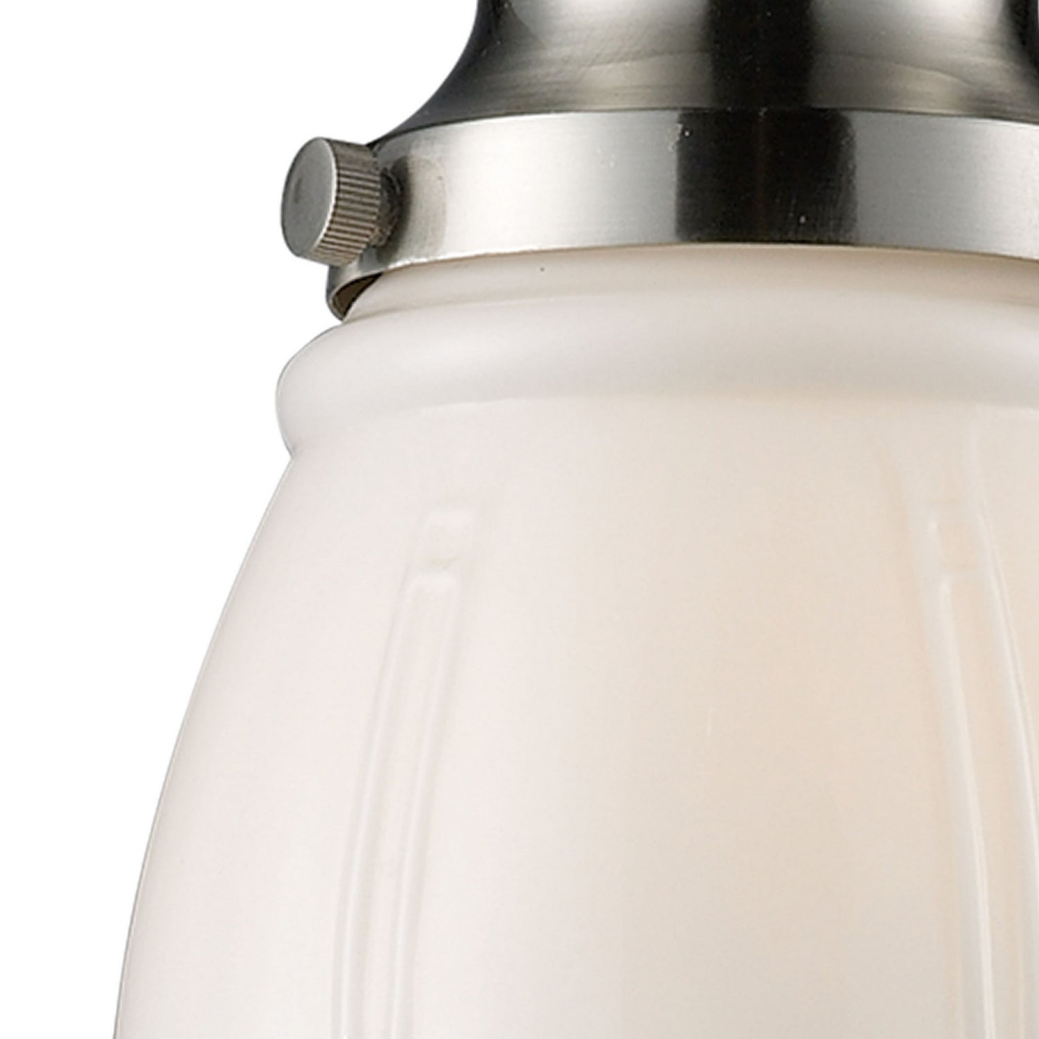 ELK Home - 69029-1 - One Light Mini Pendant - Schoolhouse - Satin Nickel