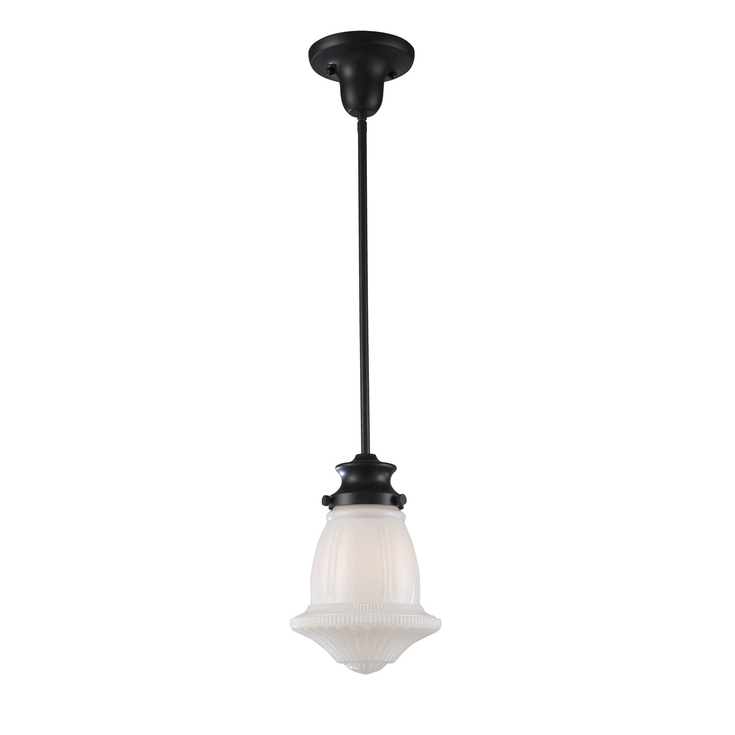 ELK Home - 69039-1 - One Light Mini Pendant - Schoolhouse - Oil Rubbed Bronze