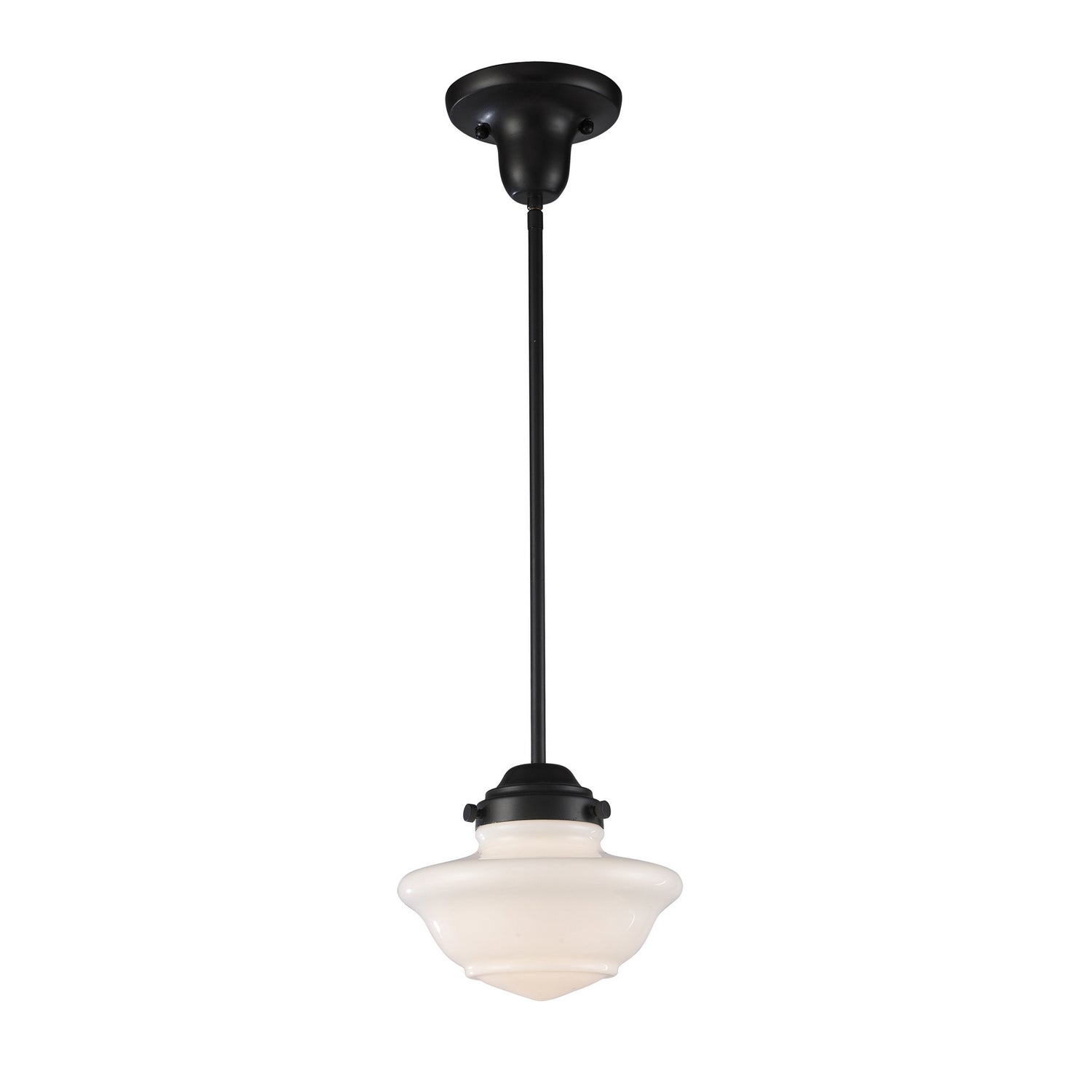 ELK Home - 69052-1 - One Light Mini Pendant - Schoolhouse - Oil Rubbed Bronze