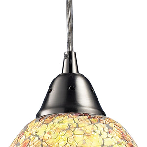 ELK Home - 73021-1 - One Light Mini Pendant - Avalon - Satin Nickel