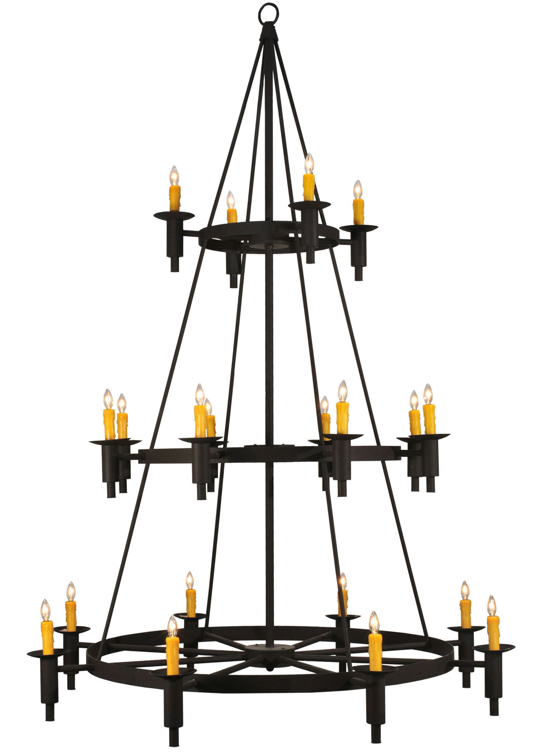 Meyda Tiffany - 115722 - 20 Light Chandelier - Carella - Dark Roast