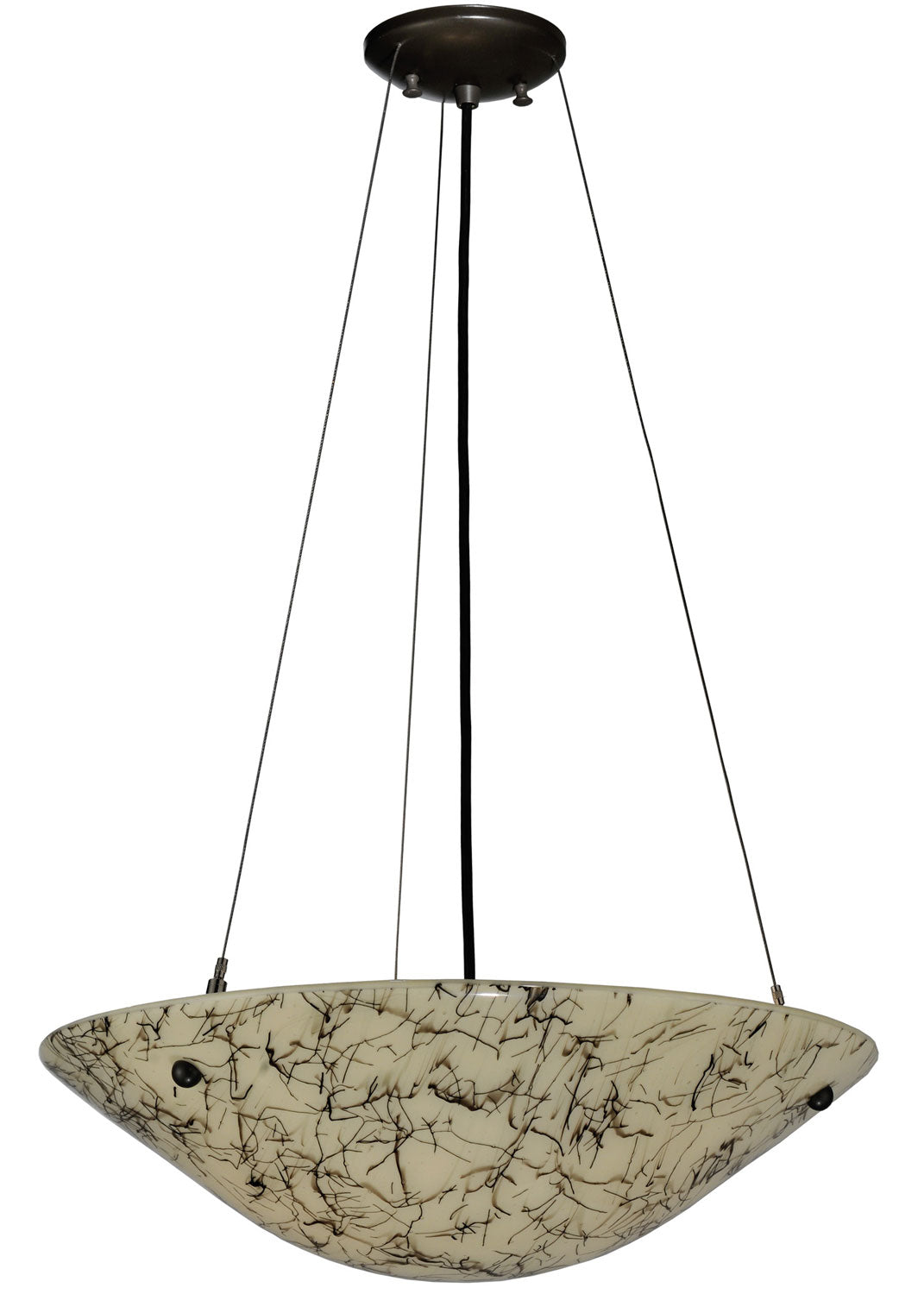 Meyda Tiffany - 117464 - Two Light Inverted Pendant - Metro Fusion - Timeless Bronze