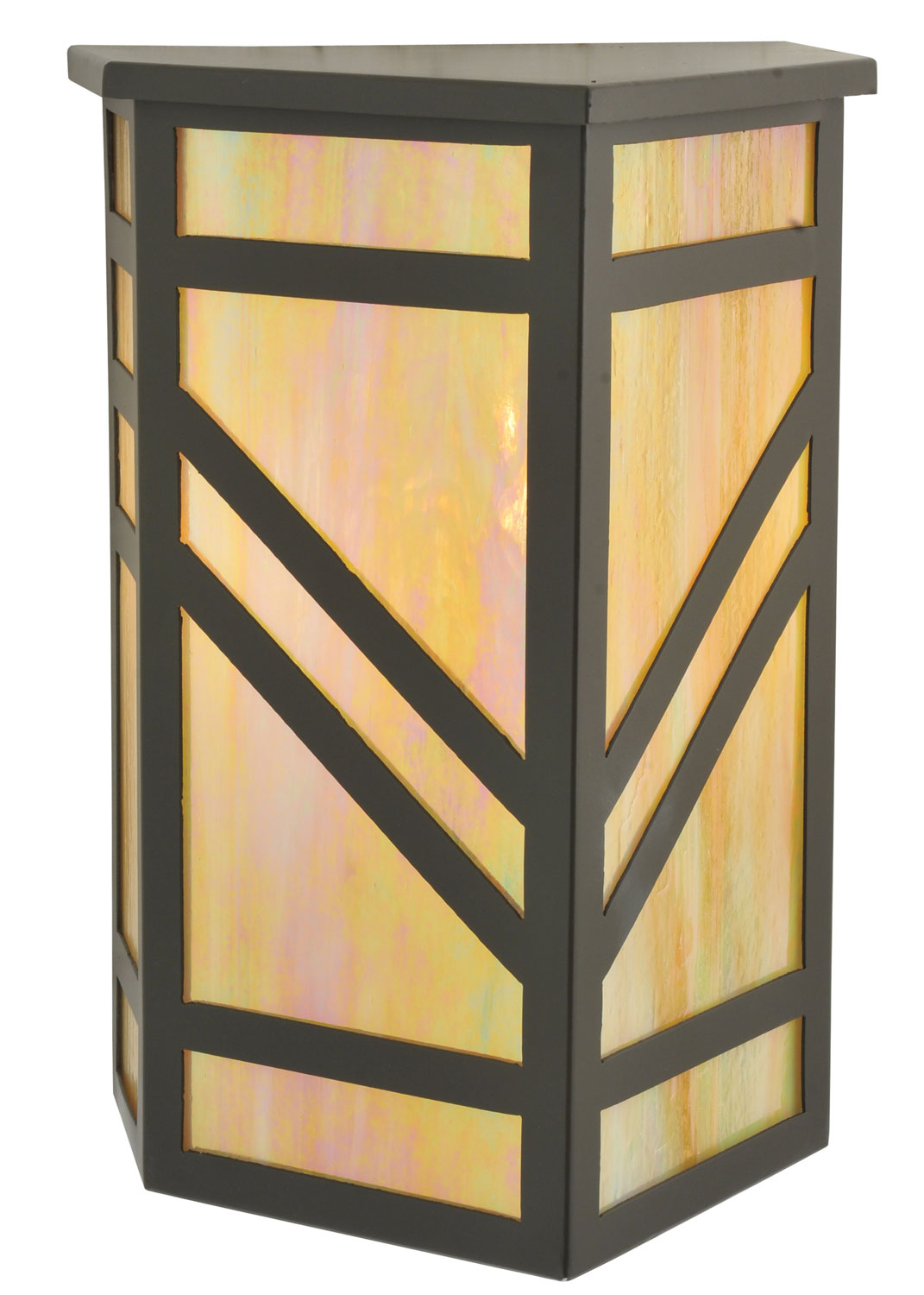 Meyda Tiffany - 117906 - One Light Wall Sconce - Santa Fe - Timeless Bronze