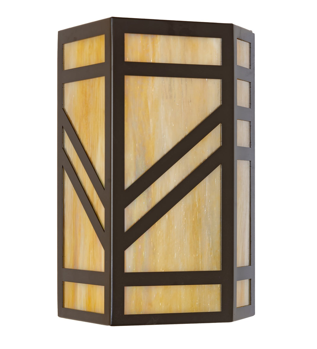 Meyda Tiffany - 117910 - One Light Wall Sconce - Santa Fe - Timeless Bronze