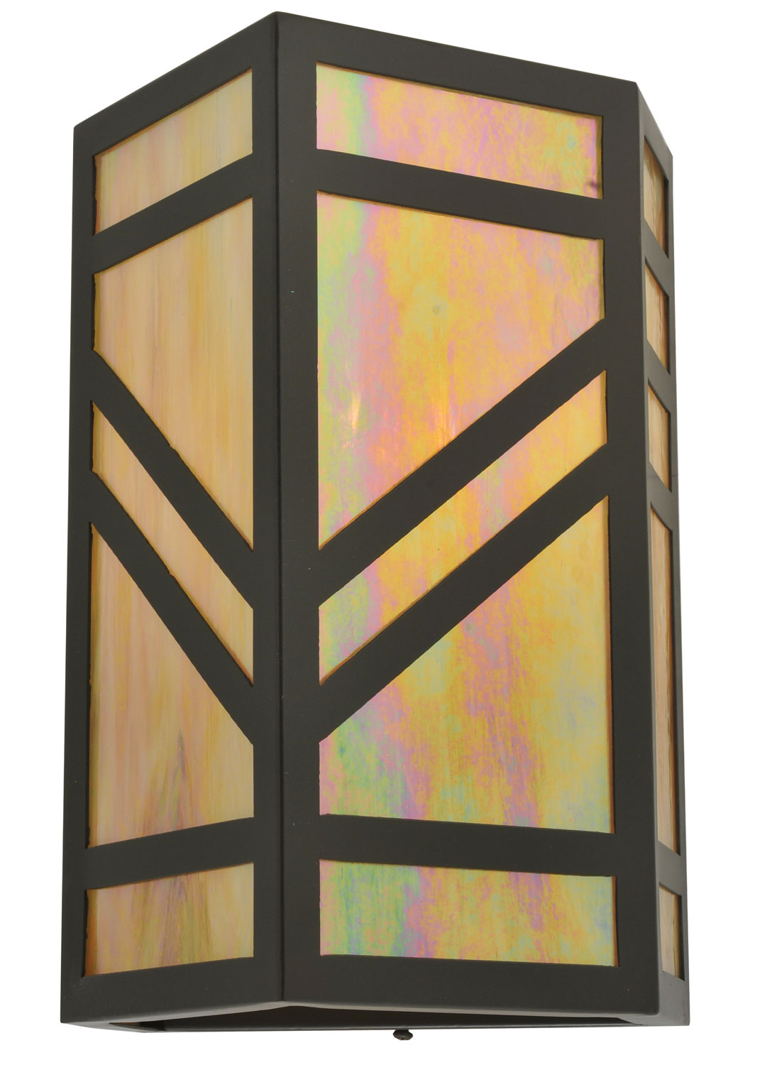 Meyda Tiffany - 117910 - One Light Wall Sconce - Santa Fe - Timeless Bronze