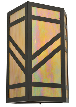 Meyda Tiffany - 117910 - One Light Wall Sconce - Santa Fe - Timeless Bronze