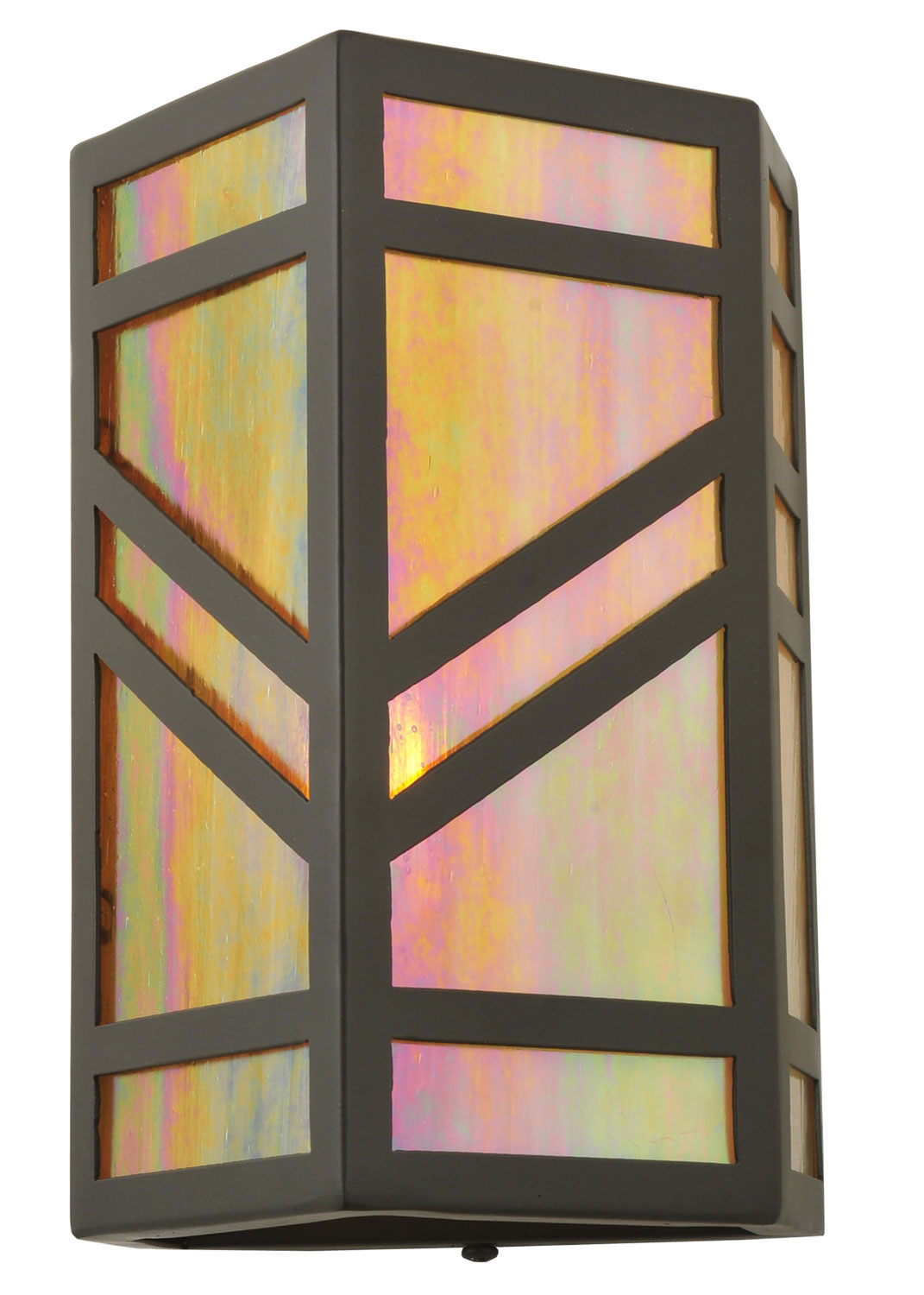 Meyda Tiffany - 117911 - One Light Wall Sconce - Santa Fe - Timeless Bronze